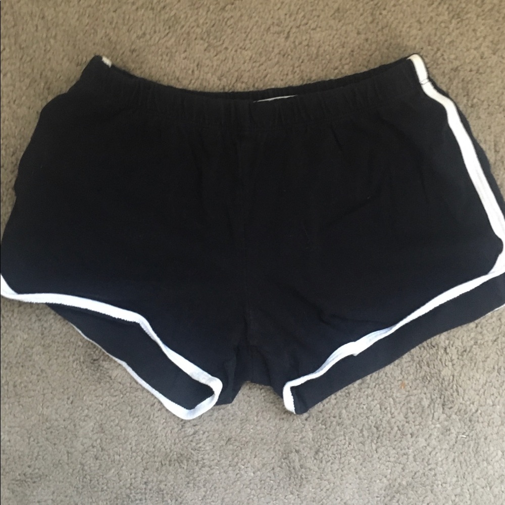 Forever 21 black running shorts